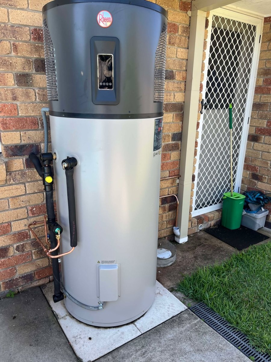 Rheem Ambipower MDc 280L Heat Pump Hot Water System - Installed Today