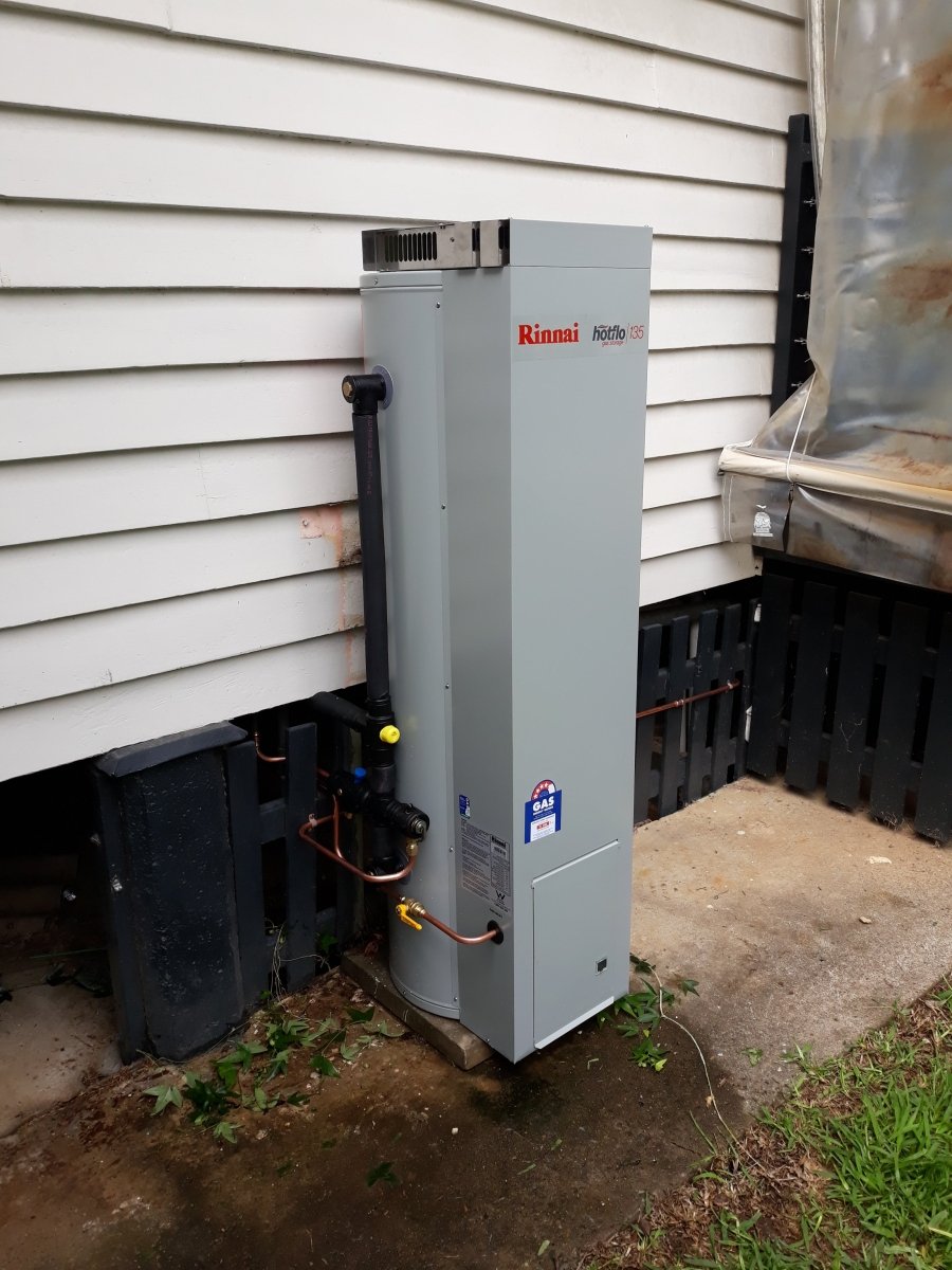 Rinnai 4 - Star 170L Natural Gas Hot Water System - Installed Today