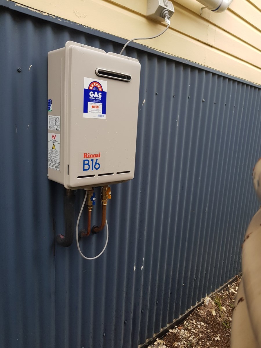 Rinnai B16 Natural Gas Hot Water System - Installed Today