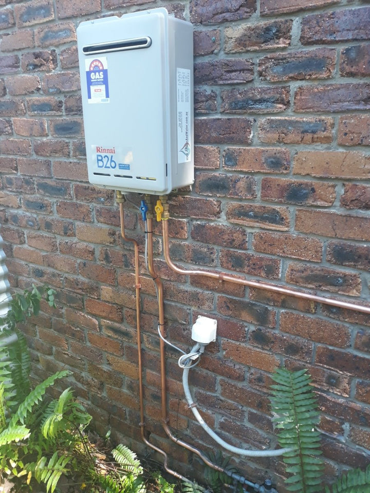 Rinnai B26 LPG Gas Hot Water System - Installed Today