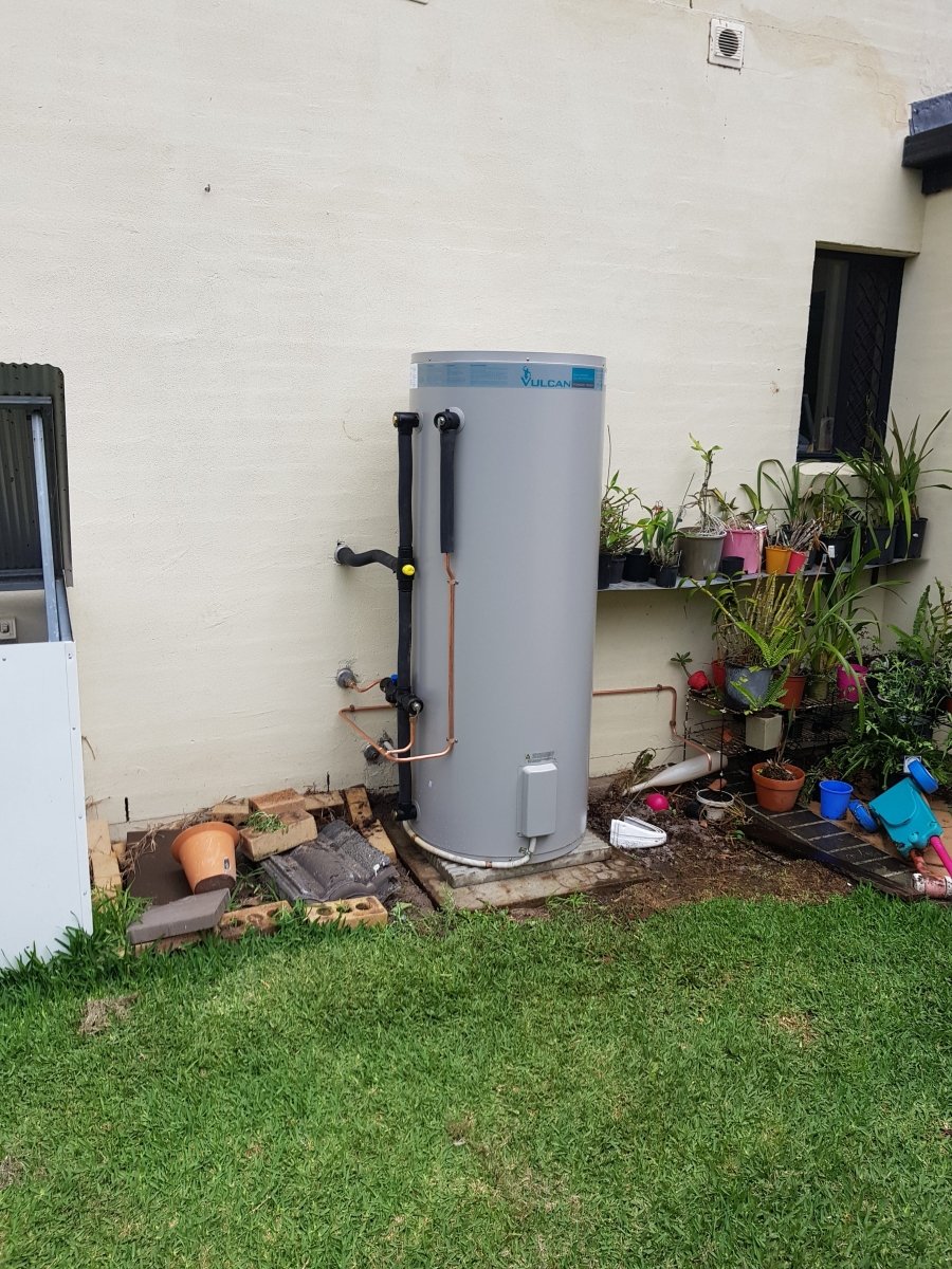 Vulcan 315L Electric Hot Water System - Installed Today