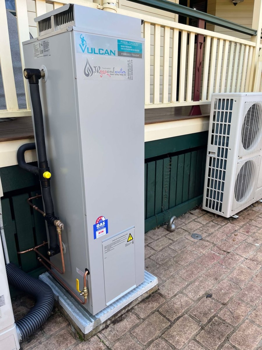 Vulcan 4 - Star 135L LPG Gas Hot Water System - Installed Today