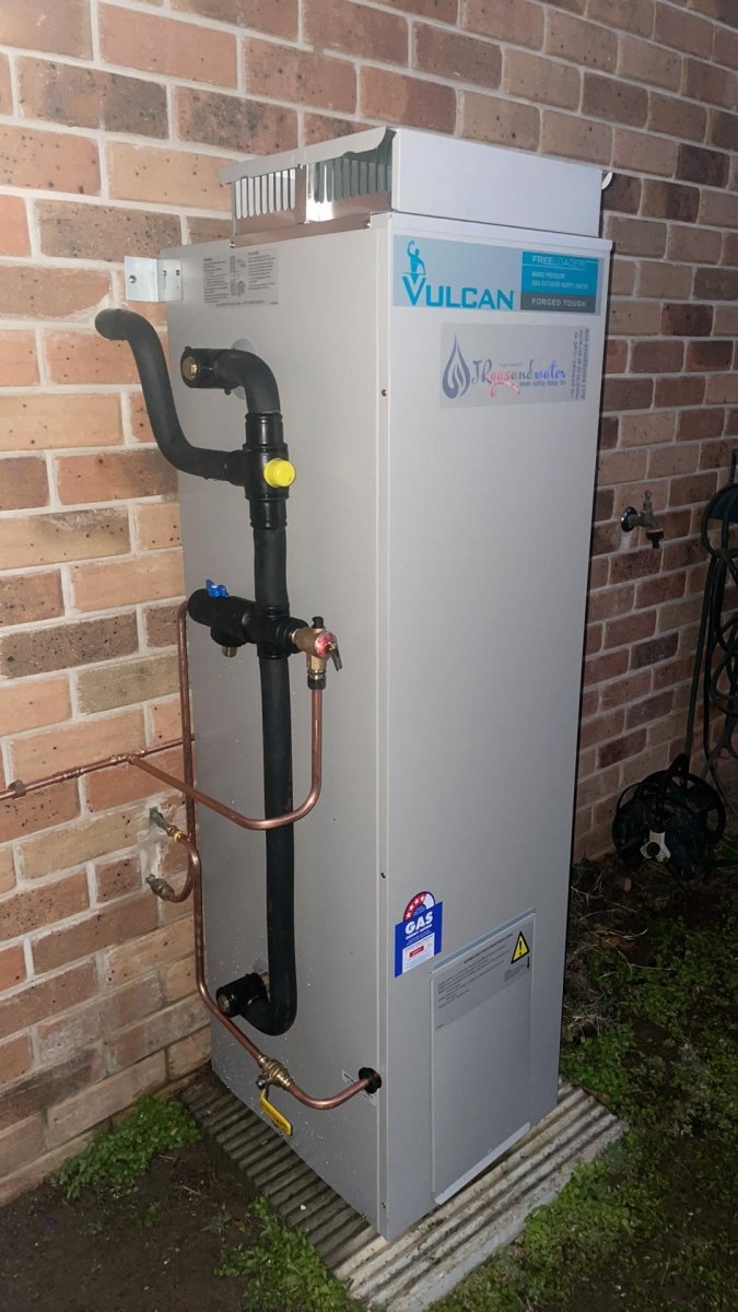 Vulcan 4 - Star 135L LPG Gas Hot Water System - Installed Today