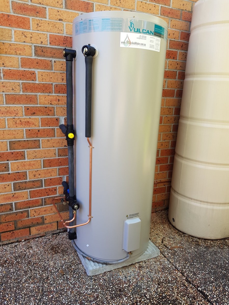 Vulcan 400L Electric Hot Water System - Installed Today